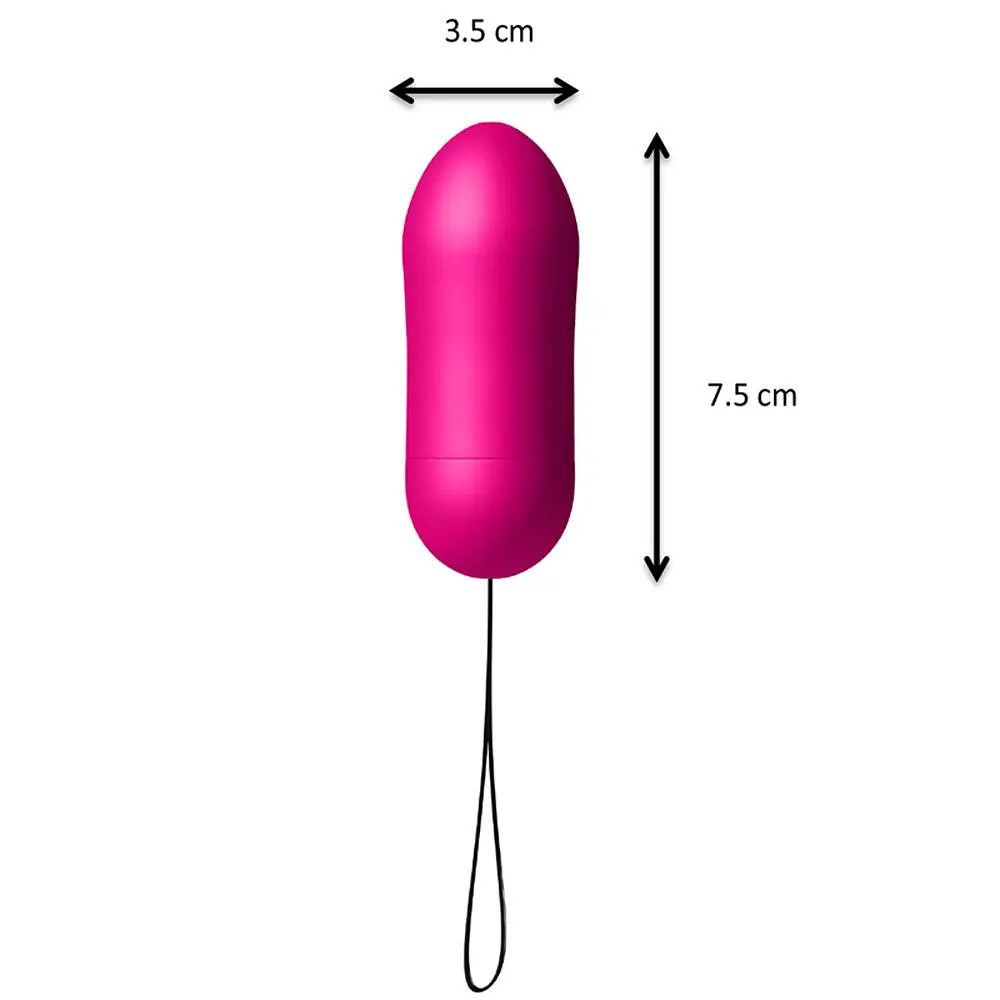 Віброяйце Dorcel Secret Vibe, 7,5 см (рожевий) - фото 4