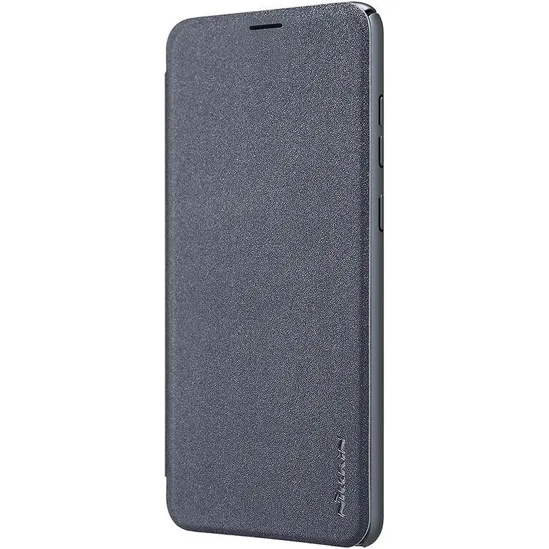 Чехол-книжка Nillkin Sparkle Leather Case Samsung Galaxy A9 2018 Gray - фото 3