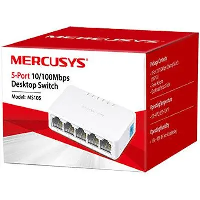 Коммутатор сетевой Mercusys (MS105) - фото 3