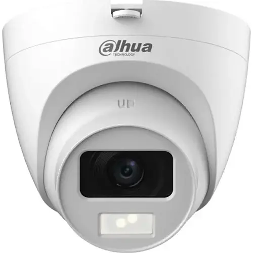 Камера HDCVI Dahua DH-HAC-HDW1200CLQP-IL-A (2.8мм), White, 1920x1080, 2 Мп, f=2.8 мм CMOS, ІЧ + видиме світло до 20 м, мікрофон, -40°C ~ +60°C, IP67 - фото 2