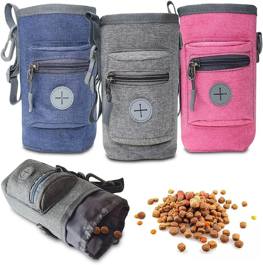 Сумка для вигулу і тренувань собак Pilarmuture Dog Training Treat Pouch Blue - фото 3