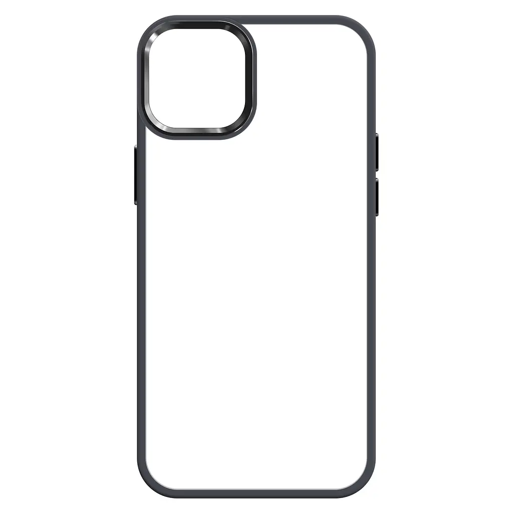 Чехол для Apple iPhone 15 Plus, UNIT2, черный, ударопрочный, прозрачный противоударный чехол-накладка из TPU и поликарбоната (PC), с защитными бортиками, защита всего корпуса от ударов и царапин, ArmorStandart (ARM69972) - фото 2