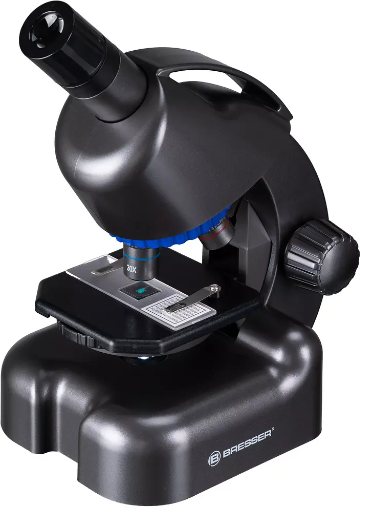 Мікроскоп Bresser Junior CM-04 100x-900x Black з набором для дослідів і адаптером для смартфона (14951) - фото 2