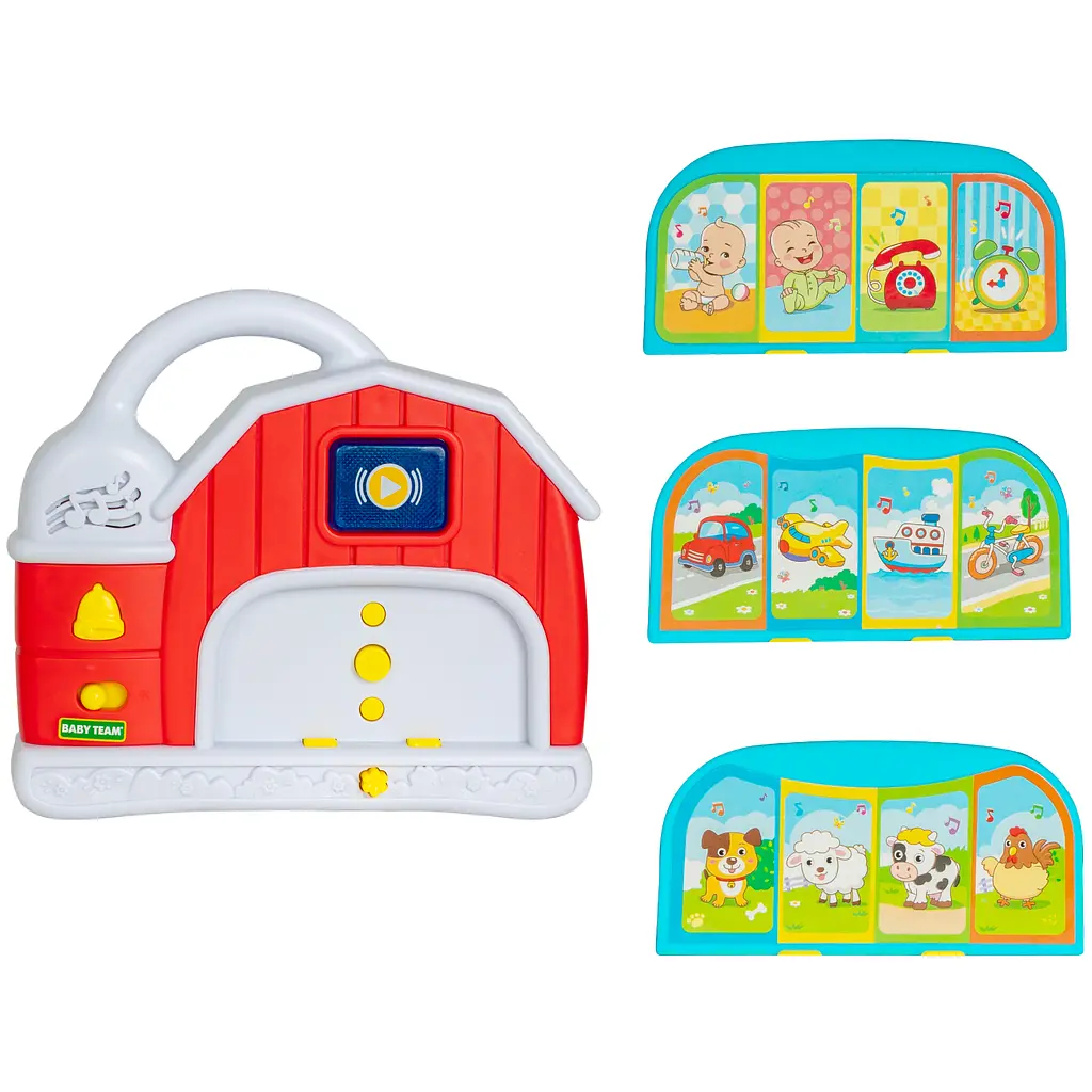 Игрушка музыкальная Baby Team Волшебный дом (8651) - фото 4