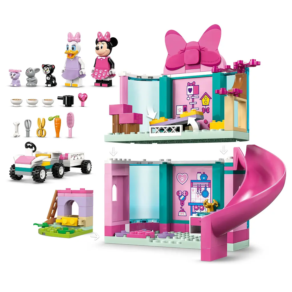 Конструктор LEGO Disney Classic Готель Мінні для домашніх улюбленців 161 деталь (43274) - фото 6