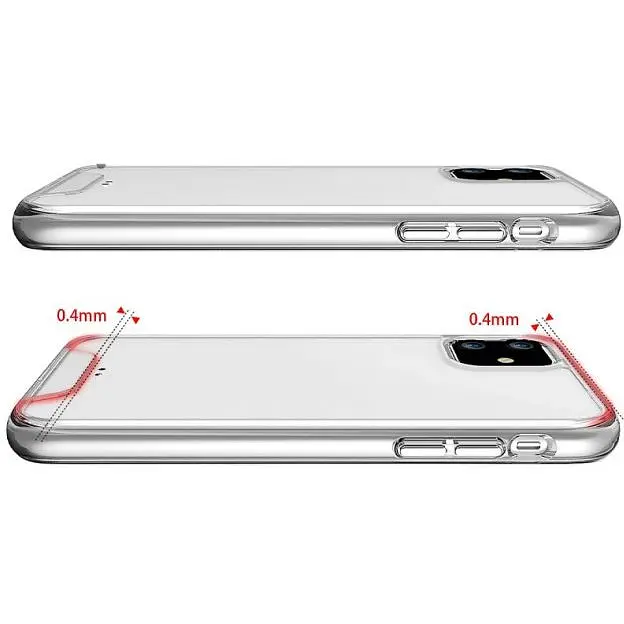 Чехол-накладка BeCover Space Case для Apple iPhone 15 Transparancy (709936) - фото 5