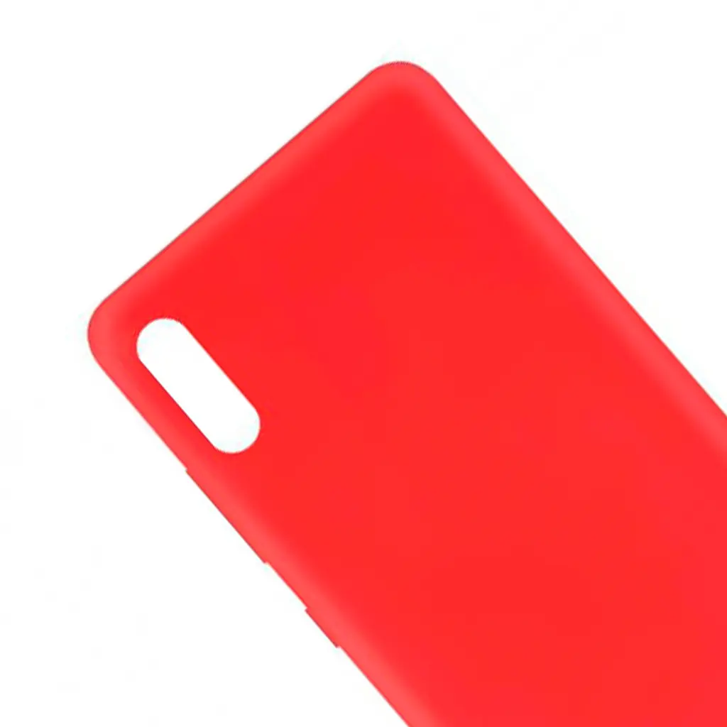 Чохол для Xiaomi Redmi 9A Silicone Case (Red) HC [50213] - фото 2