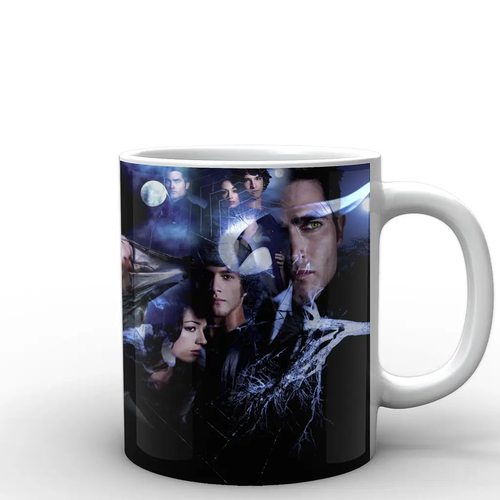 Кухоль GeekLand Вовченя Teen Wolf Вовченя heroes TW.02.009.249 330 мл білий - фото 3