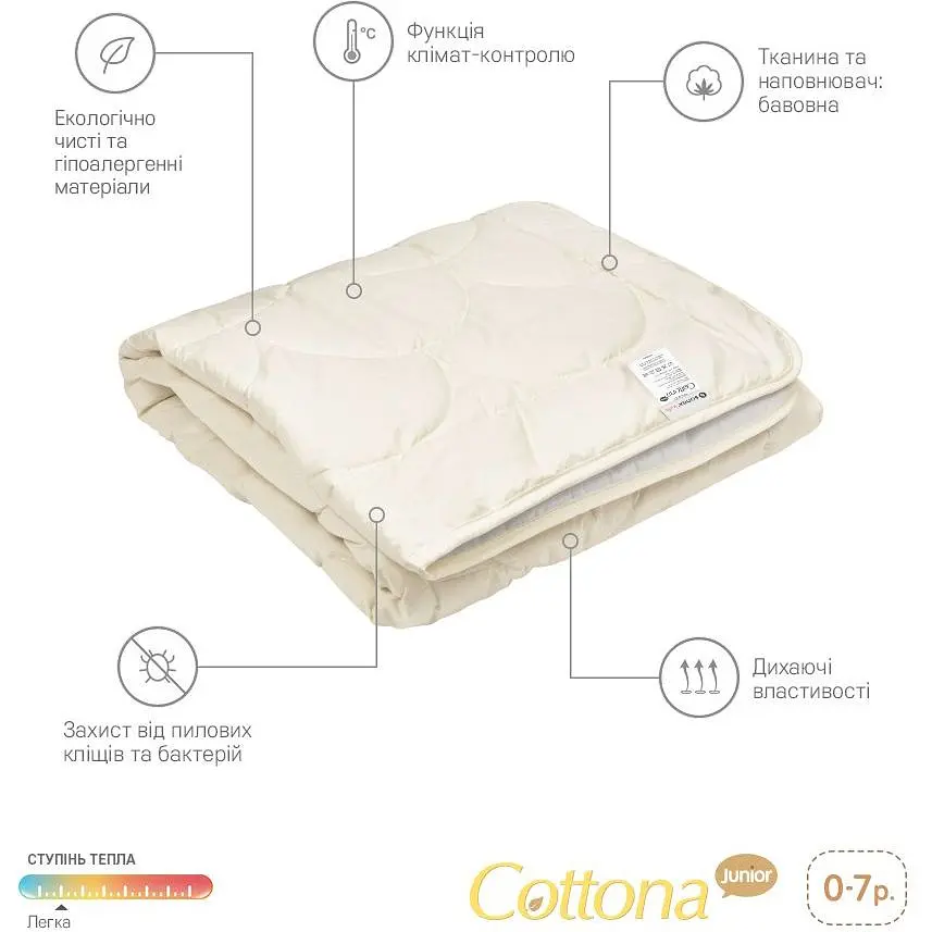 Ковдра дитяча Sonex Cottona Junior 110х140 см (SO102126) - фото 7