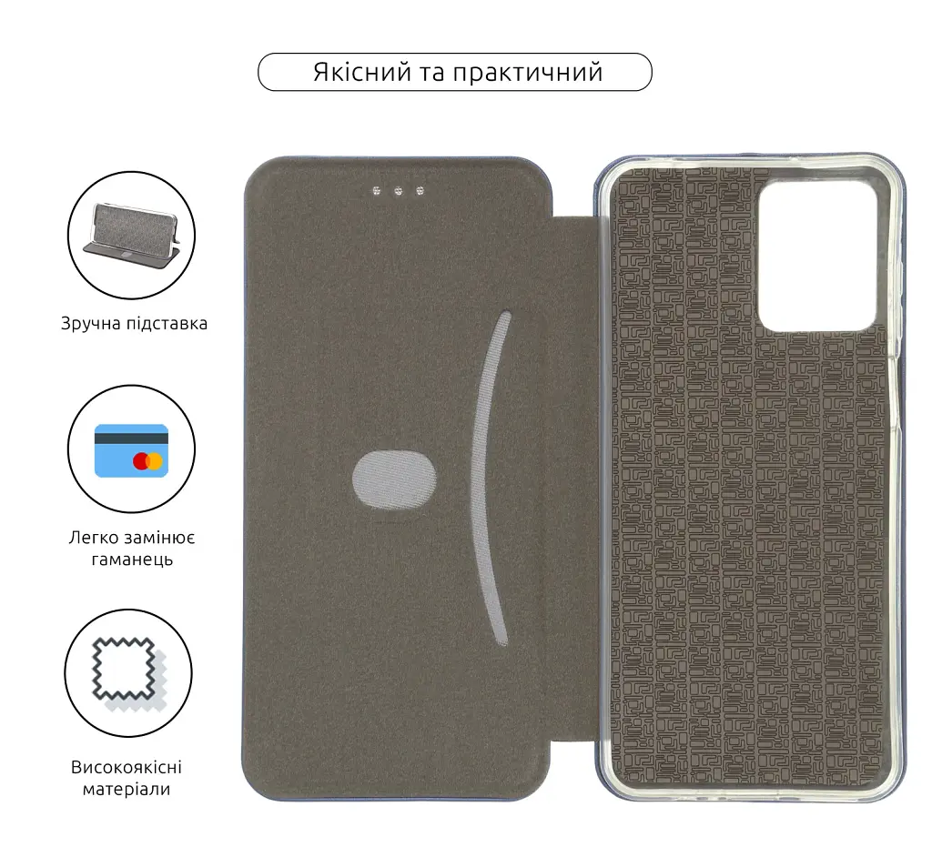 Чохол-книжка ArmorStandart G-Case для Motorola G13 / G23 Blue - фото 3