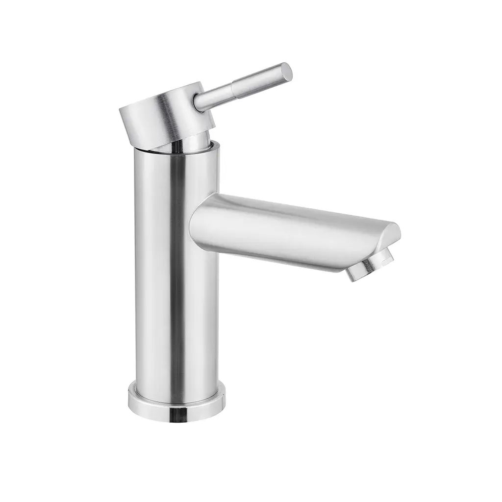 Змішувач для раковини Kroner KRP Edelstahl Klassisch - ESG010 CV022994 Хром матовий - фото 4