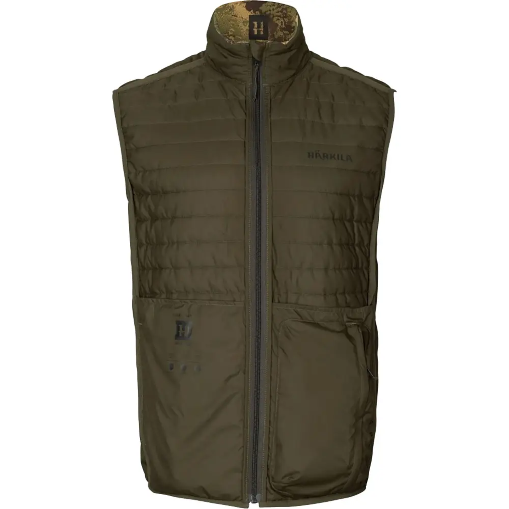 Жилет Harkila Deer Stalker camo reversible M Willow green/AXIS MSP Forest - фото 3
