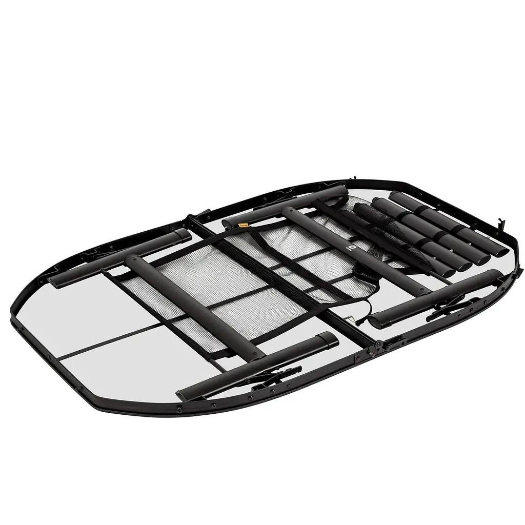Стіл Bo-Camp Melrose Oval 120x80 cm Black/Wood look (1404220) - фото 3
