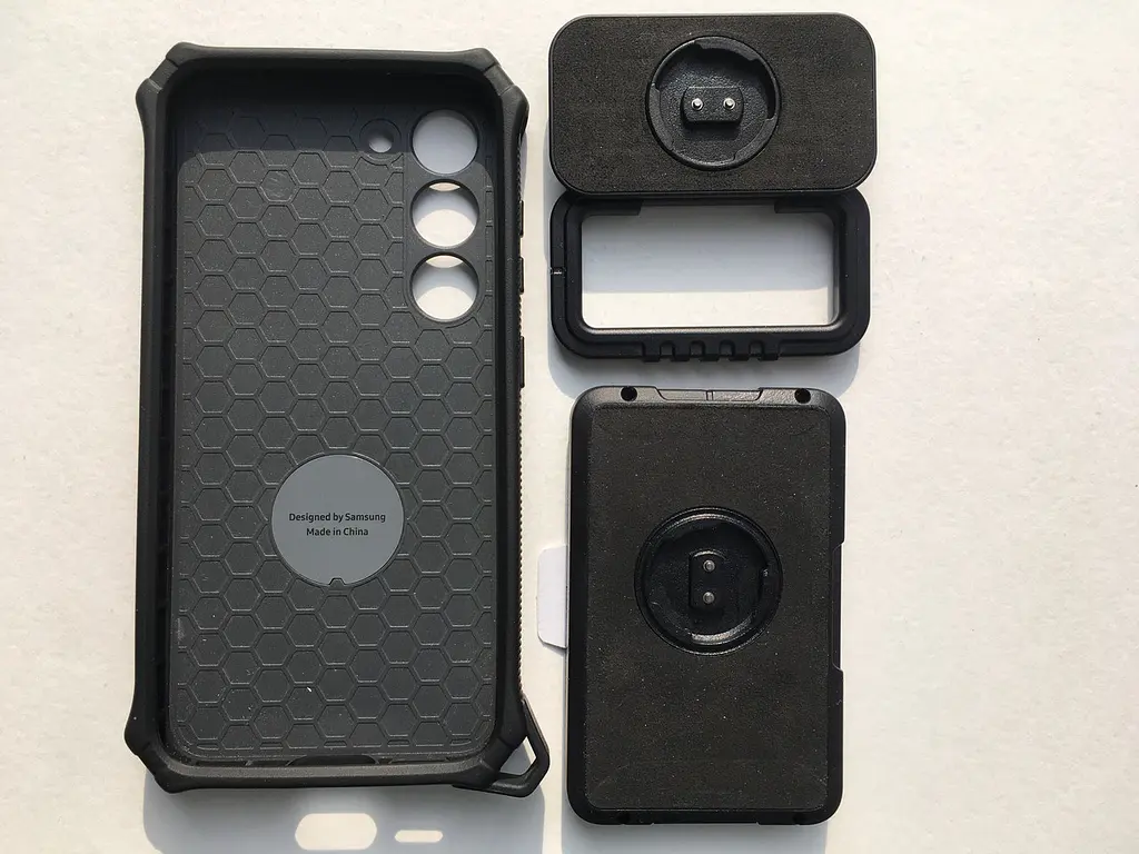 Оригінальний протиударний чохол для Galaxy S23 Plus (S916) Samsung Rugged Gadget Case EF-RS916CBEGRU Titan - фото 7