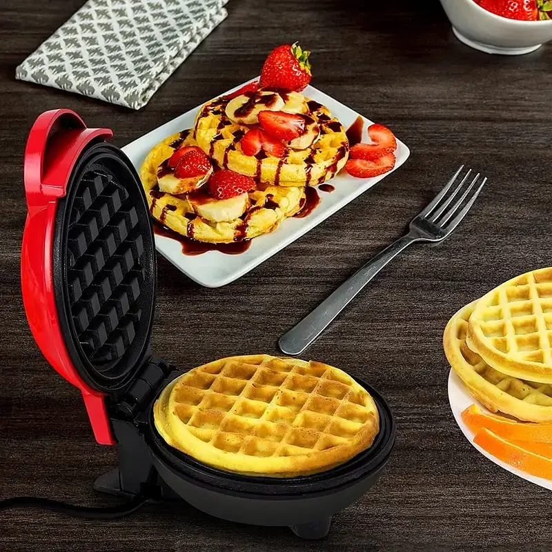 Мінівафельниця Mini Waffle Maker для бельгійських вафель - фото 6