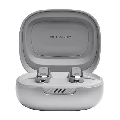 Навушники JBL Live Flex Silver (JBLLIVEFLEXSVR) - фото 2