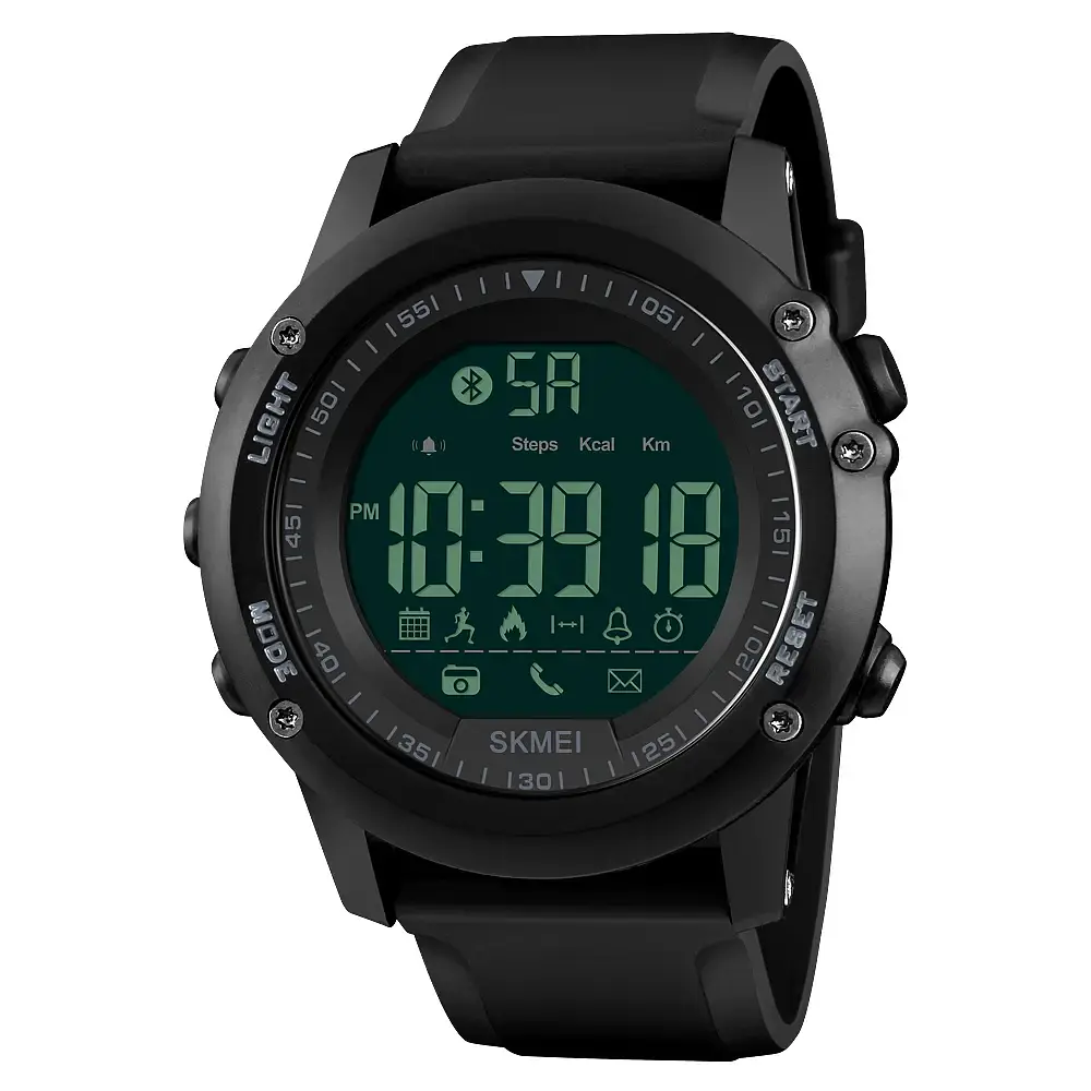 Смарт-часы наручные Skmei 1321 Black, 1321BK (15940) - фото 2