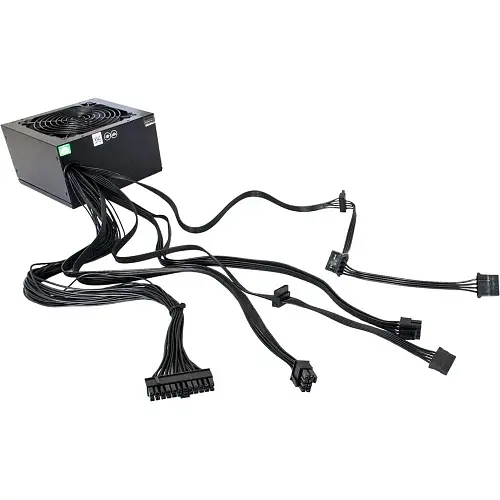 Блок живлення 500 Вт, GM-500 80+ APFC, Black, 12 см GameMax teh0028900 - фото 3