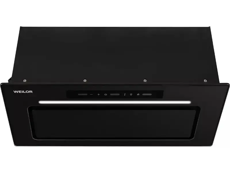Витяжка вбудована WEILOR LUMINA WBG 69 BLACK MATTE SILENCE