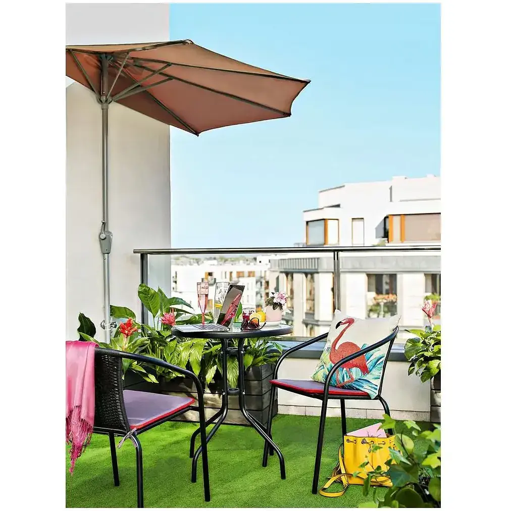 Комплект садових меблів  Jumi Bistro-4 круглий стіл - фото 5