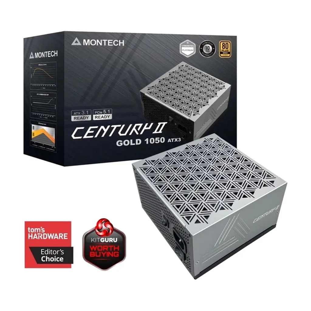 Блок питания MONTECH 1050W (CENTURY II 1050) - фото 6