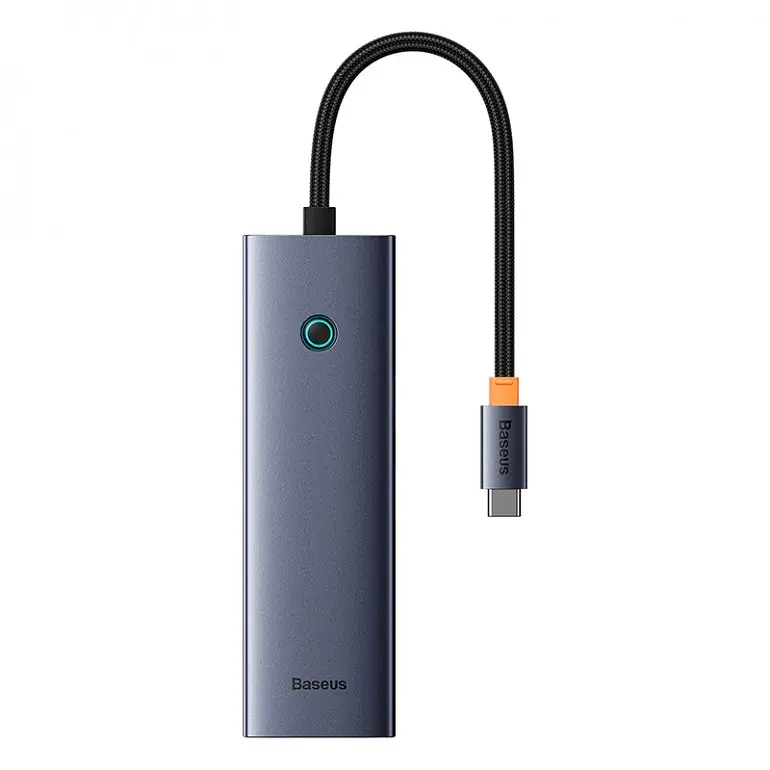 Мультиадаптер хаб Baseus Flite 6-Port Type-C to HDMI4K 3xUsb 3.0 RJ45 (B00052807813-00) - фото 3