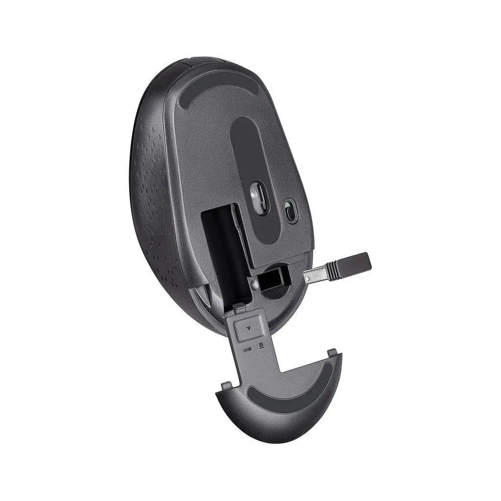 Мишка Defender Auris MB-027 Silent Wireless Black (52027) - фото 3