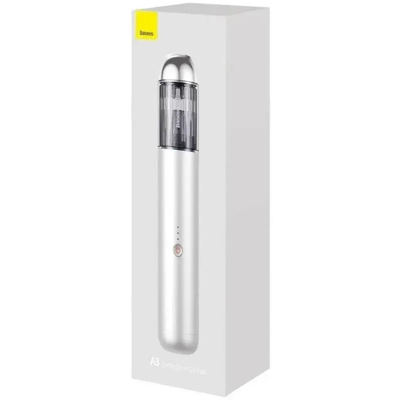 Автомобільний пилосос Baseus A3 Car Vacuum Cleaner 15000 pa Silver - фото 6