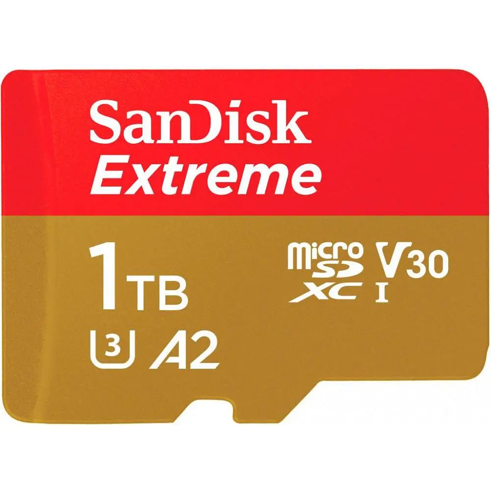 Карта пам'яті SanDisk microSDXC 1TB UHS-I Extreme U3 A2 V30 + SD Adapter (SDSQXAV-1T00-GN6MA) [112843] - фото 7