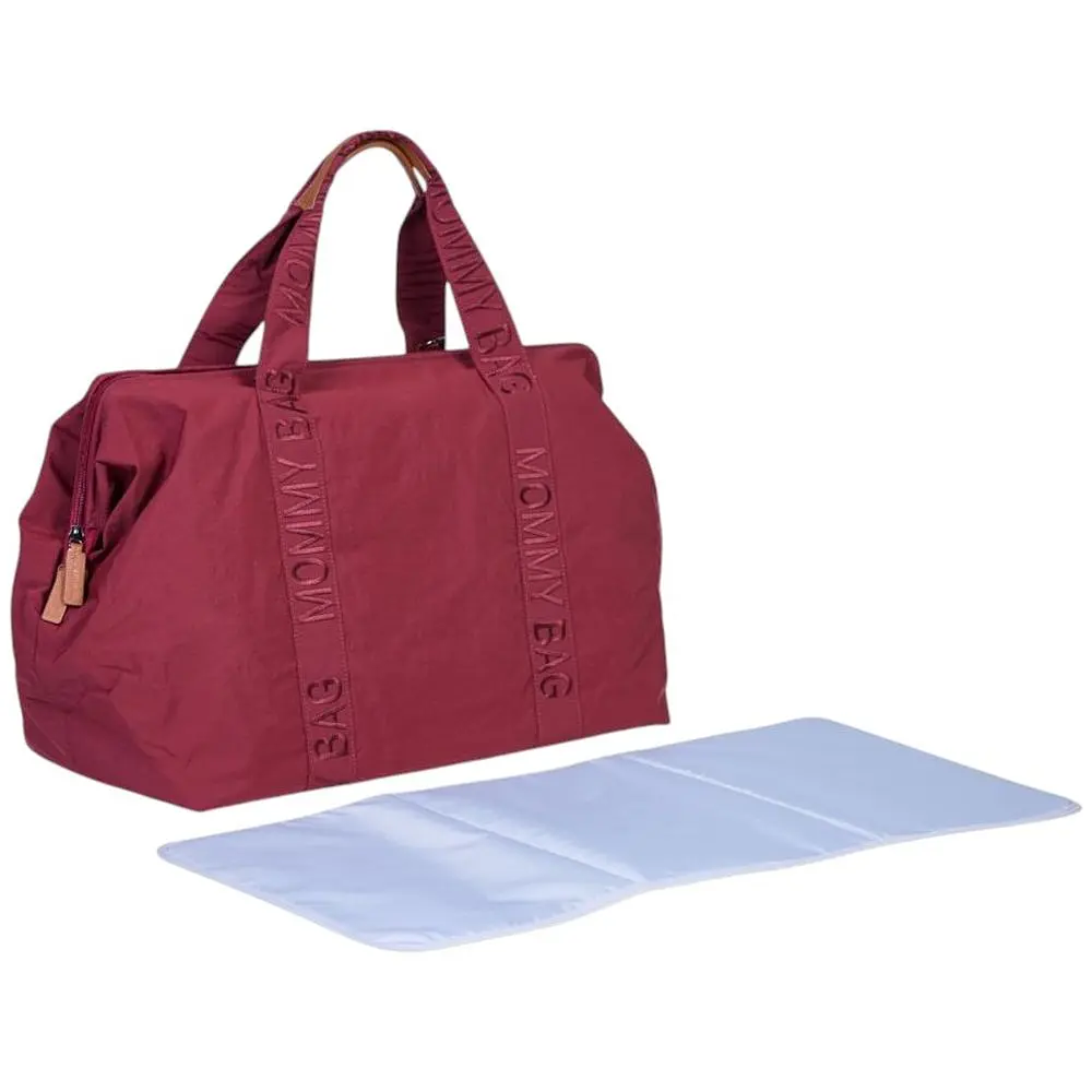 Сумка Childhome Mommy bag Signature burgundy (CWMBBSUBU) - фото 5