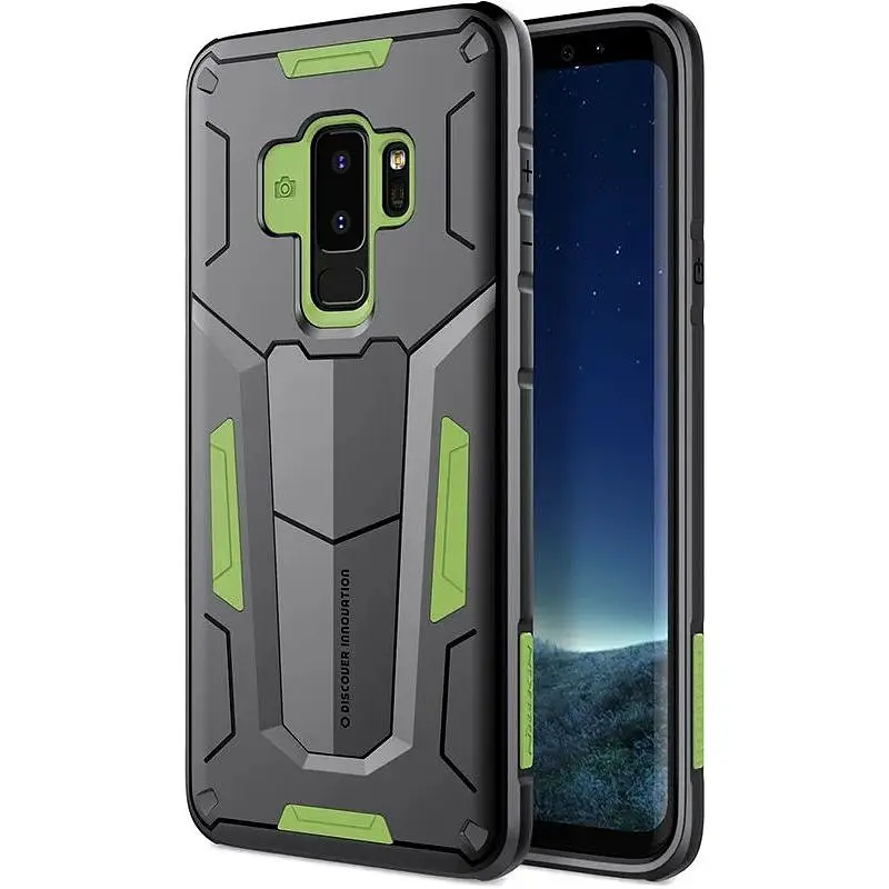 Чохол-накладка Nillkin Defender Case II Samsung Galaxy S9+ Green - фото 7