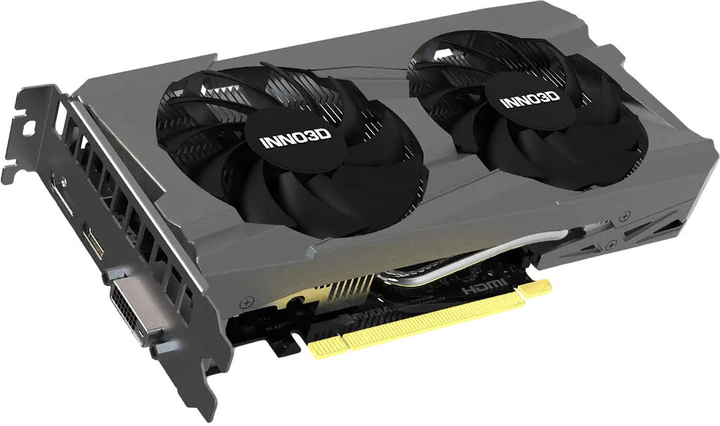Відеокарта GeForce RTX 3050 8GB Inno3D Twin X2 (N30502-08D6-1711VA41) - фото 2
