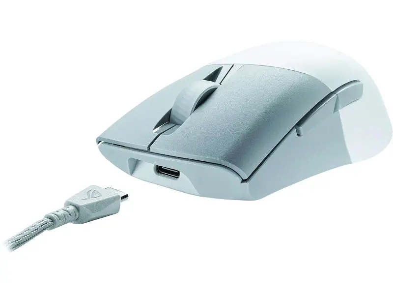 Миша Asus ROG Keris WL Aimpoint White (90MP02V0-BMUA10) - фото 2