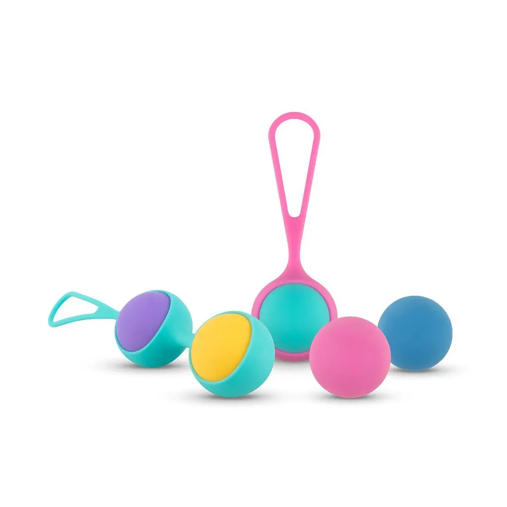 Набор вагинальных шариков PMV20 Vita Kegel Ball Set, 7 шт., разноцветный - фото 6