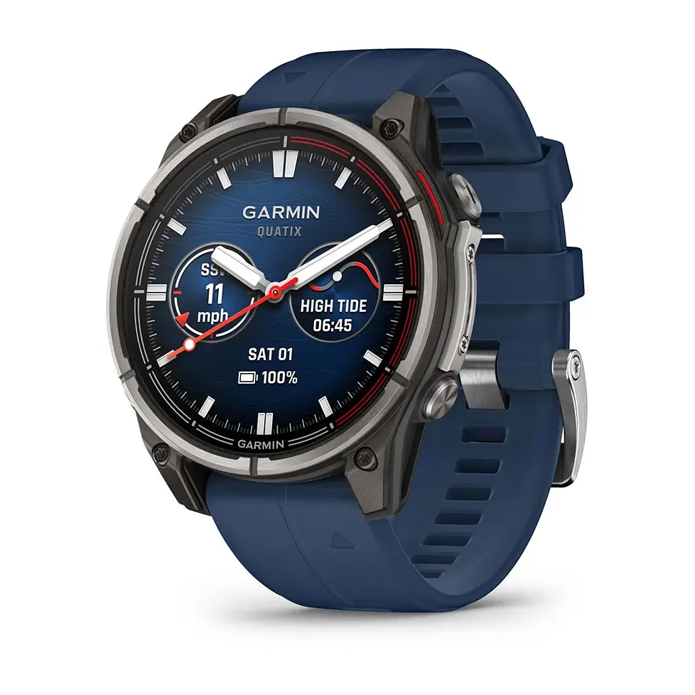 Морський GPS смартгодинник quatix 8 47mm AMOLED Sapphire - фото 2
