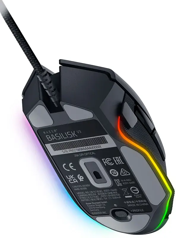 Компьютерная мышь Razer Basilisk V3 RGB USB-A черный teh0014096 - фото 3