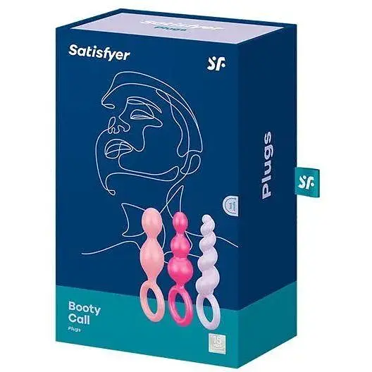 Набор анальных игрушек Satisfyer Booty Call Разноцветный - фото 3