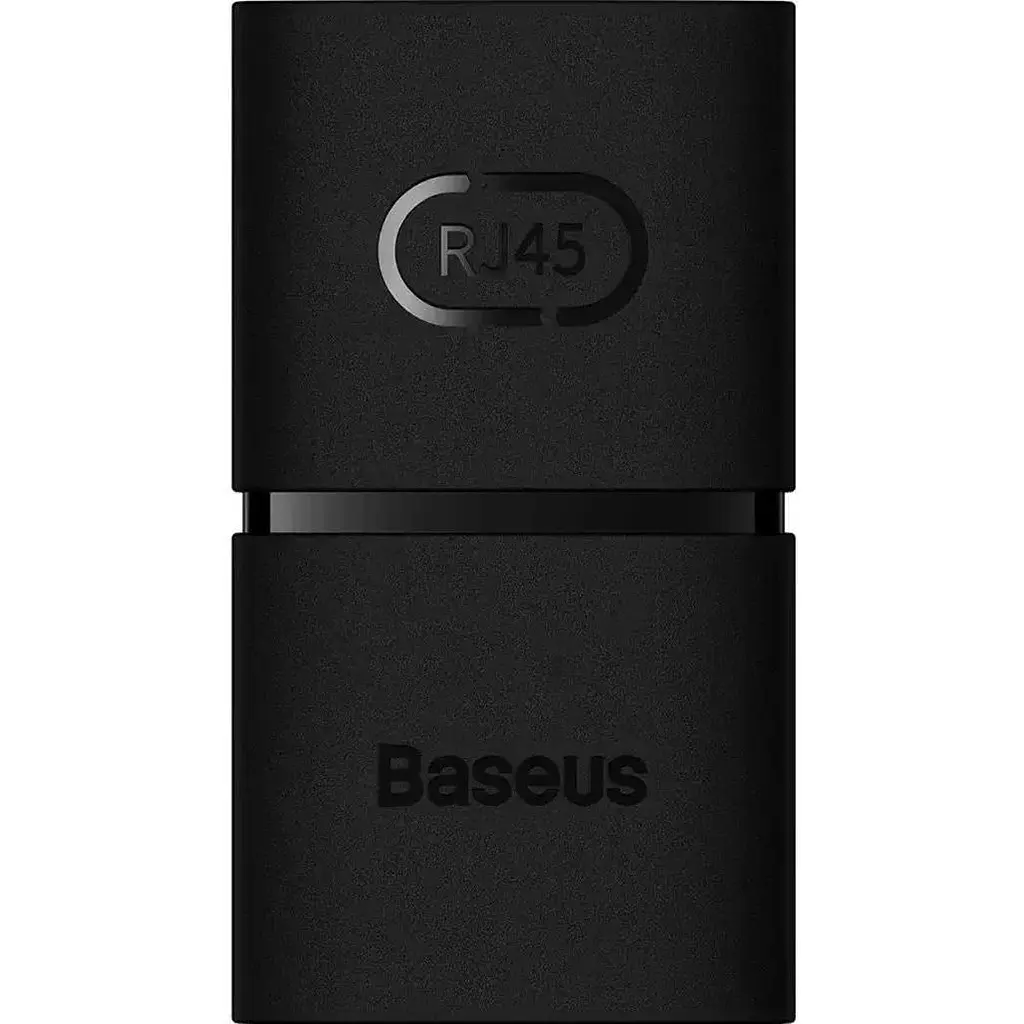 Переходник Baseus AirJoy Series Network Cable Connector Cluster RJ-45 to RJ-45 Black [B00131100111-01] [140346] - фото 5