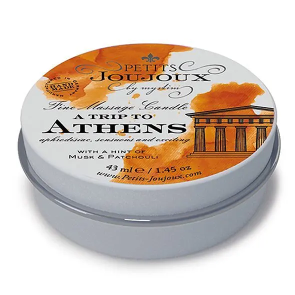 Массажна свічка Petits Joujoux - Athens - Musk and Patchouli (43 мл) Petits Joujoux SO3169 93288 - фото 3