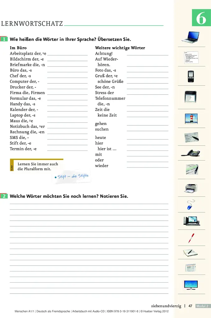 Menschen A1/1. Arbeitsbuch mit Audio-CD - фото 7