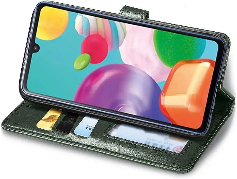 Чохол-книжка GETMAN Gallant Cover Case для Xiaomi Redmi 12C/11A Green [84404] - фото 4