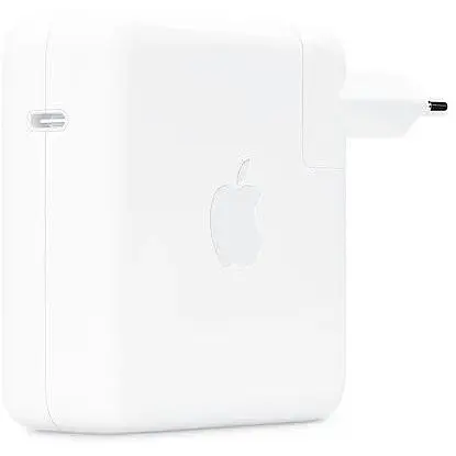 Зарядний пристрій DK 96W USB-C Power Adapter + кабель 2 м Woven для Apple MacBook white - фото 3