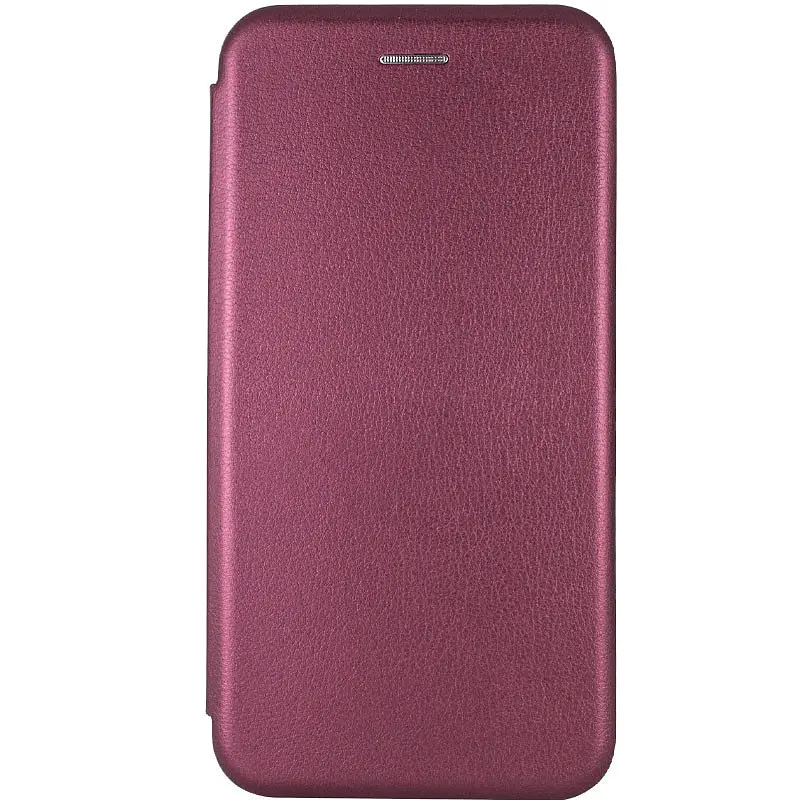 Шкіряний чохол-книжка Classy для Motorola Edge 40 Бордовий