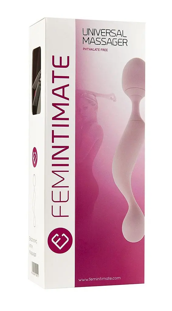 Мінівібромассажер Femintimate Universal Massager, потужний, є чохол для зберігання - фото 2