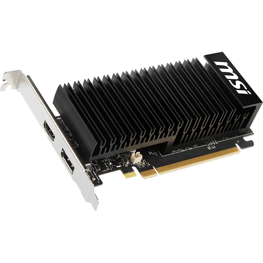 Відеокарта MSI GeForce GT1030 4Gb Silent LP OC (GT 1030 4GHD4 LP OC) - фото 2
