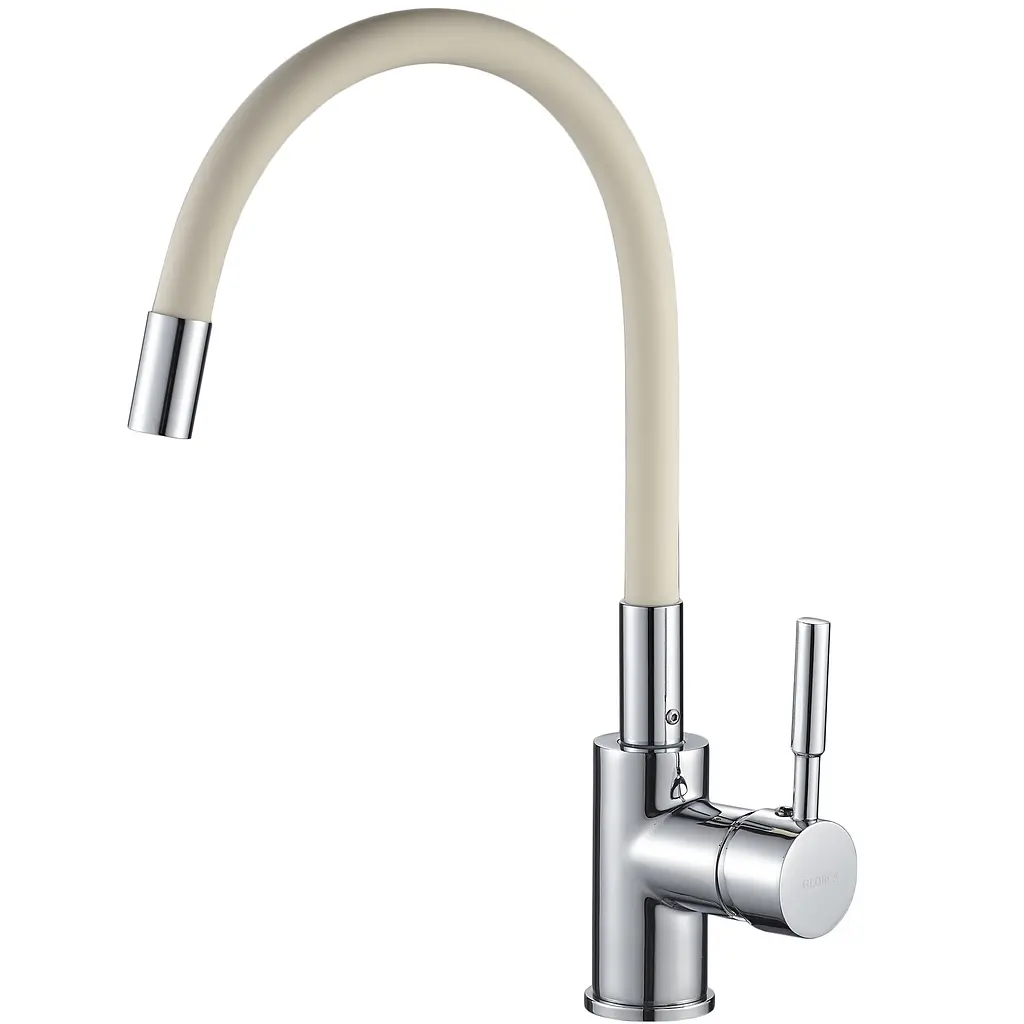 Змішувач для кухні Globus Lux LAZER GLLR-0203S-BEIGE - фото 2
