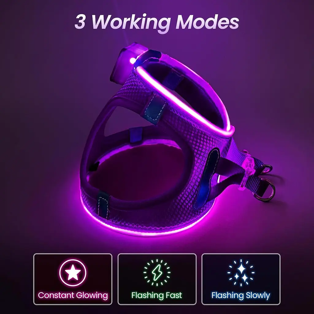 Ошейник для собак светящийся - фото 3