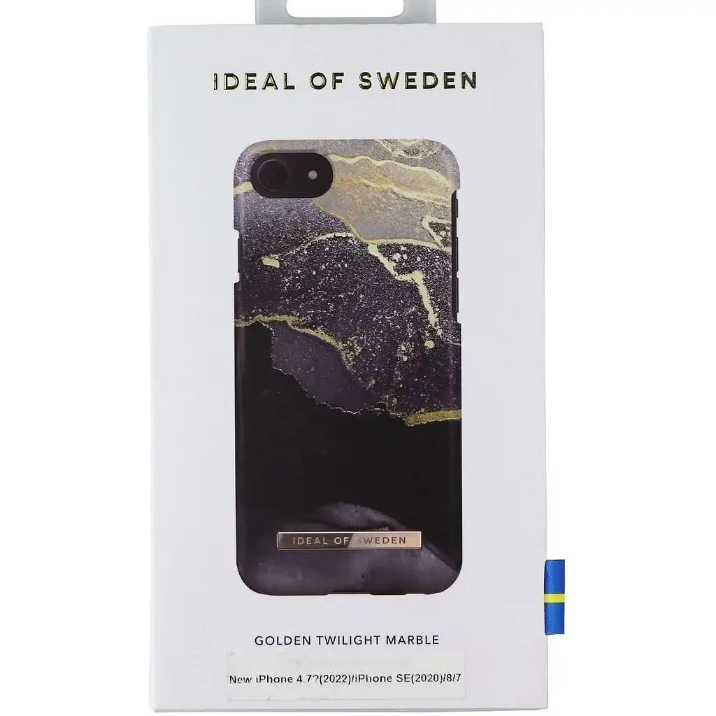 Чехол IDeal of Sweden Printed MagSafe для iPhone 7 / 8 / SE 2020 / SE 2022 Golden Twilight Marble - фото 2