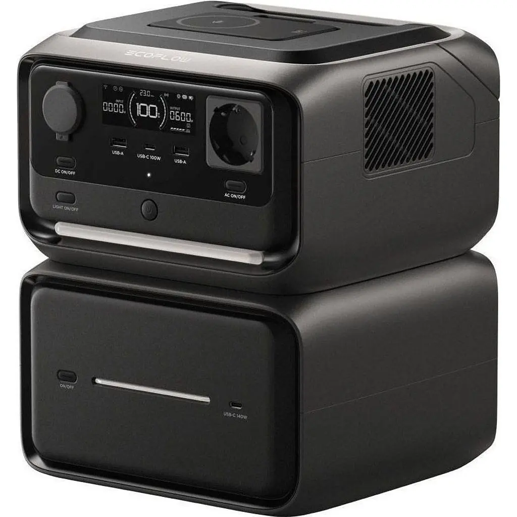 Зарядна станція EcoFlow RIVER 3 Max Plus Wireless (EFRIVER3MP-Wireless-EU-CBOX) EU [153596] - фото 1