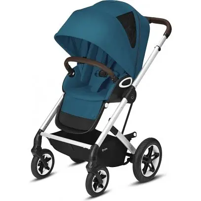 Прогулянкова коляска Cybex Talos S Lux SLV River Blue Turquoise (520001481)